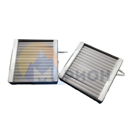 Панельный нагреватель с кварцевыми трубками 600Вт 230В 120*120 мм