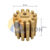 Наборная керамика, центральный элемент 45 мм