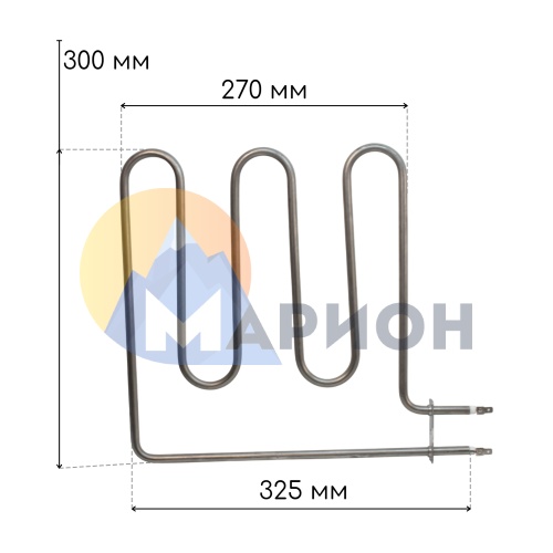 ТЭН для печи Харвия-К ZSB-224/Лайт, 1500Вт. ТЭН для печи Харвия-К ZSB-224/Лайт, 1500Вт.